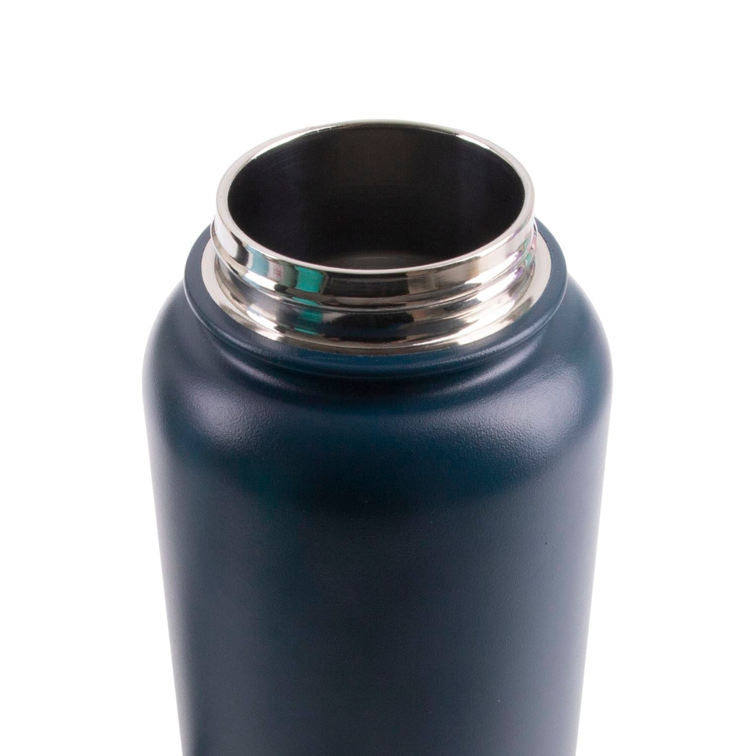 Oasis Stainless Steel Insulated Sports Water Bottle with Screw Cap 1.1L - Navy