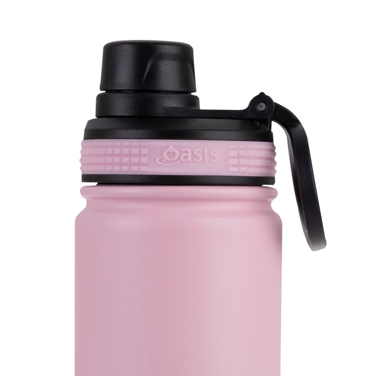 Oasis Stainless Steel Insulated Sports Water Bottle with Screw Cap 550ML - Carnation