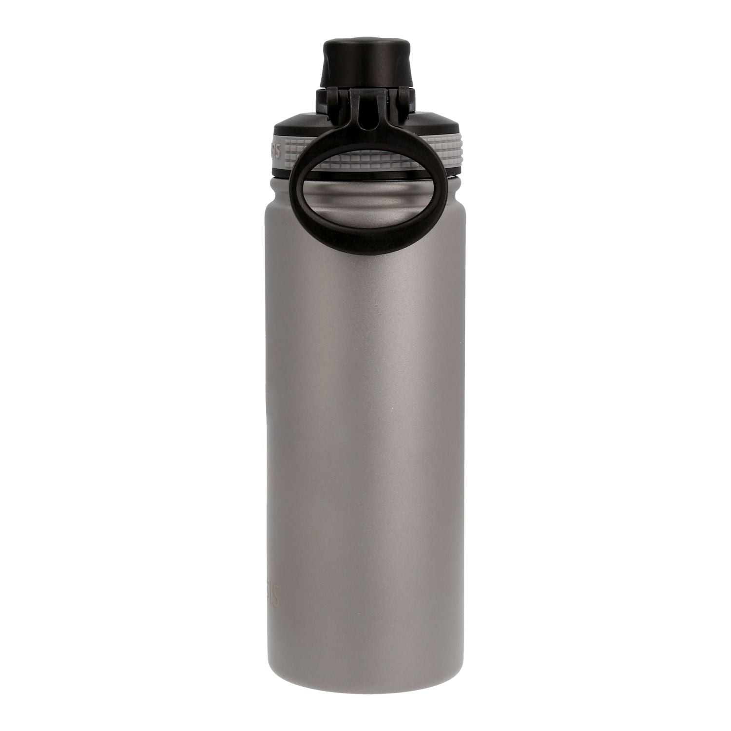 Oasis Stainless Steel Insulated Sports Water Bottle with Screw Cap 550ML - Metallic Grey