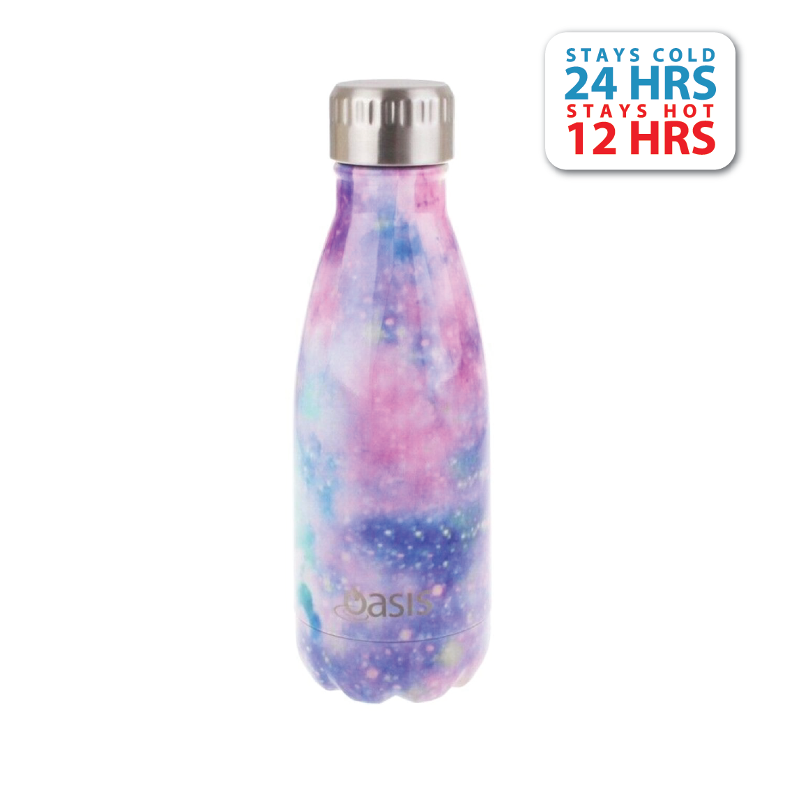 Oasis Stainless Steel Insulated Water Bottle 350ML - Galaxy