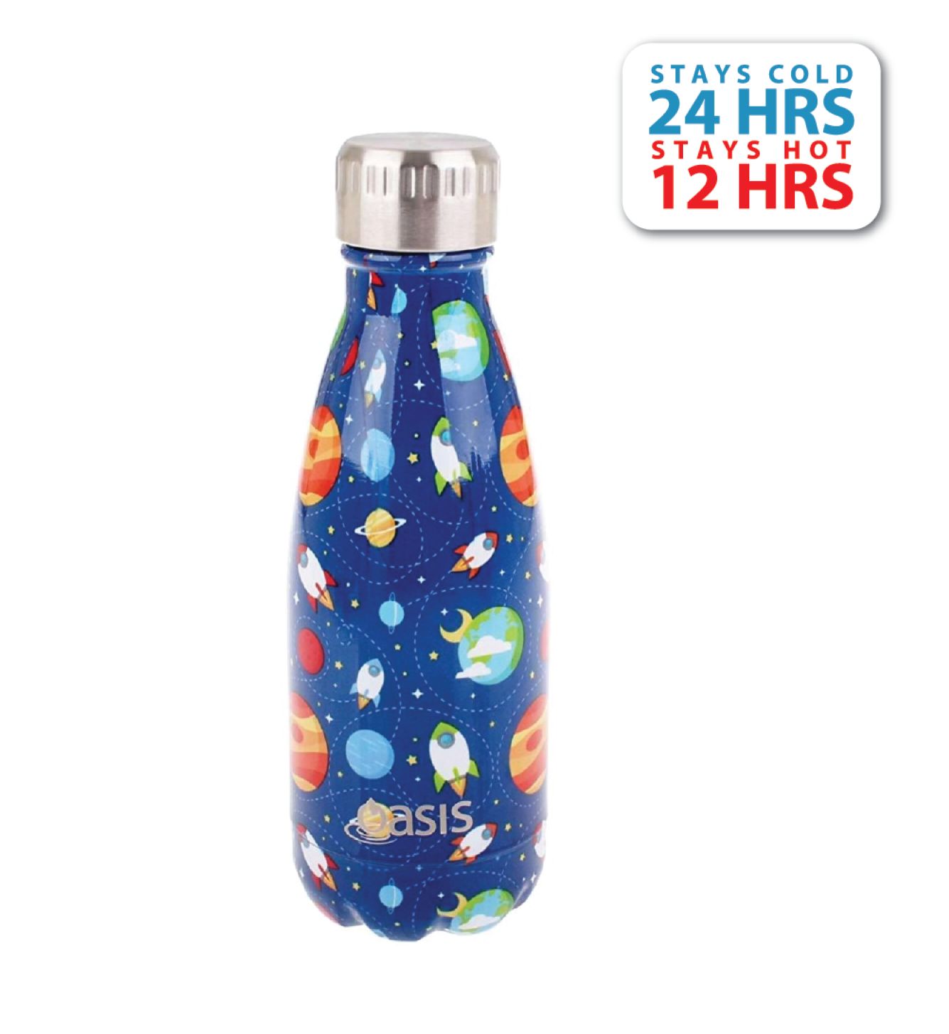 Oasis Stainless Steel Insulated Water Bottle 350ML - Outer Space