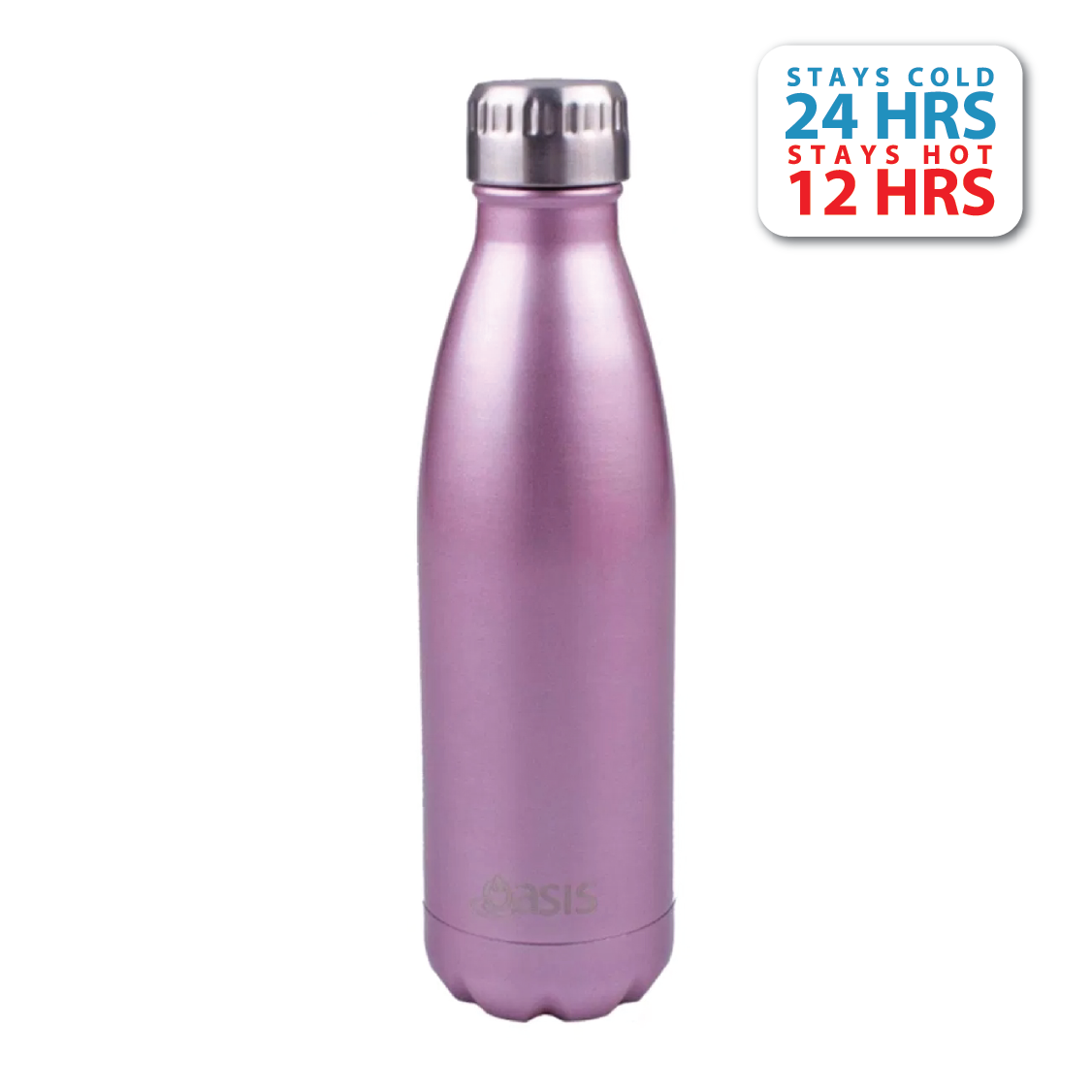 Oasis Stainless Steel Insulated Water Bottle 500ML - Blush
