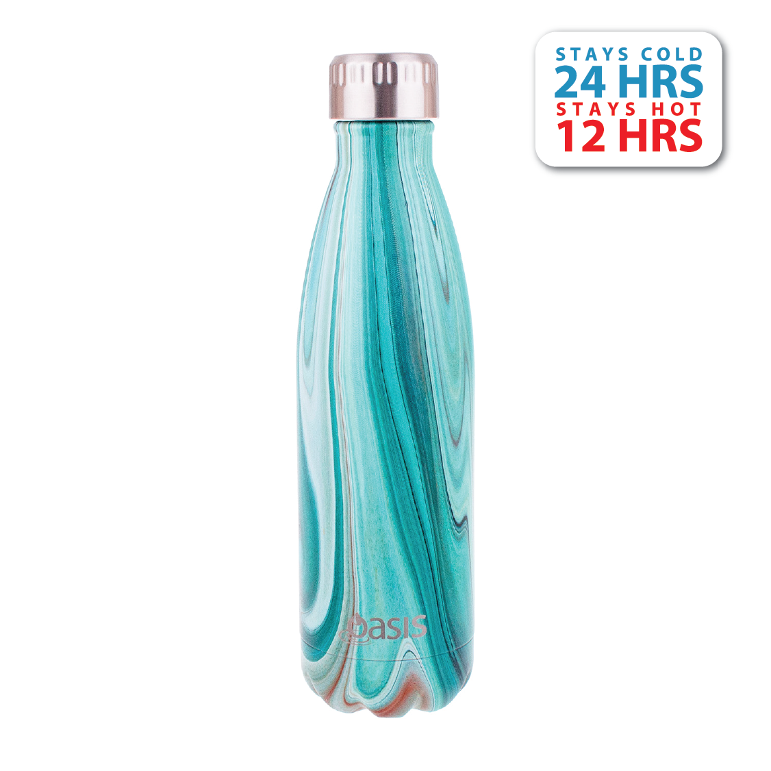 Oasis Stainless Steel Insulated Water Bottle 500ML - Whitehaven
