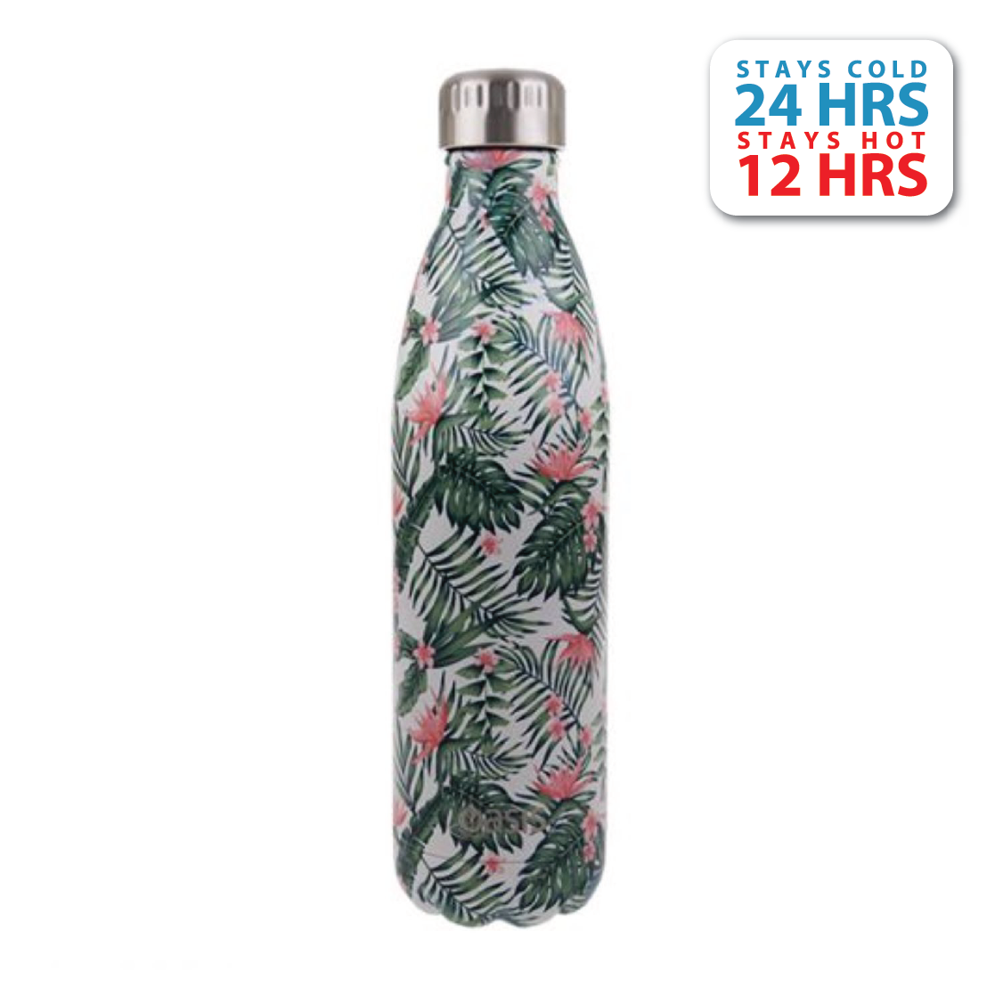 Oasis Stainless Steel Insulated Water Bottle 500ML - Bird Of Paradise