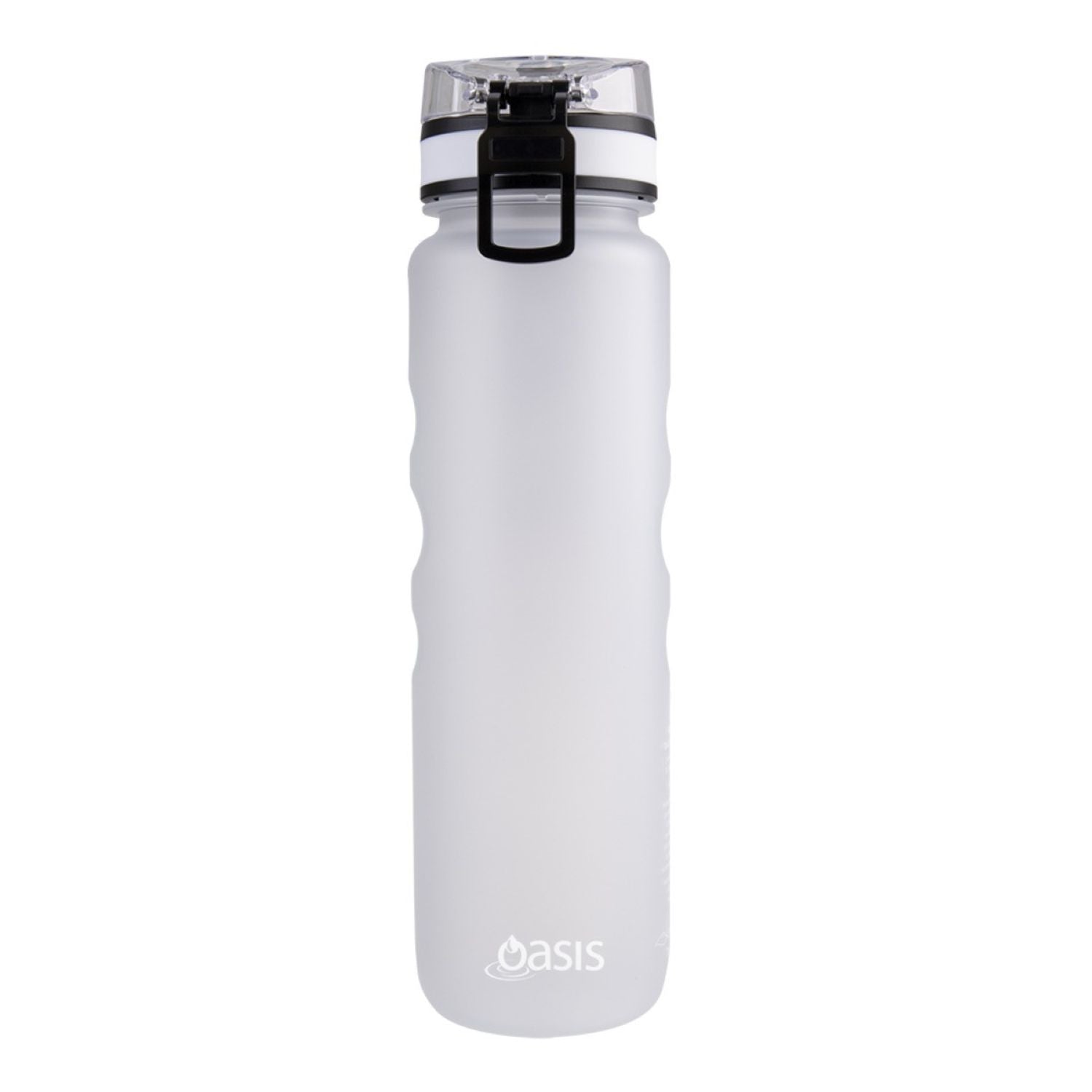 Oasis Tritan Motivation Bottle 1L - White