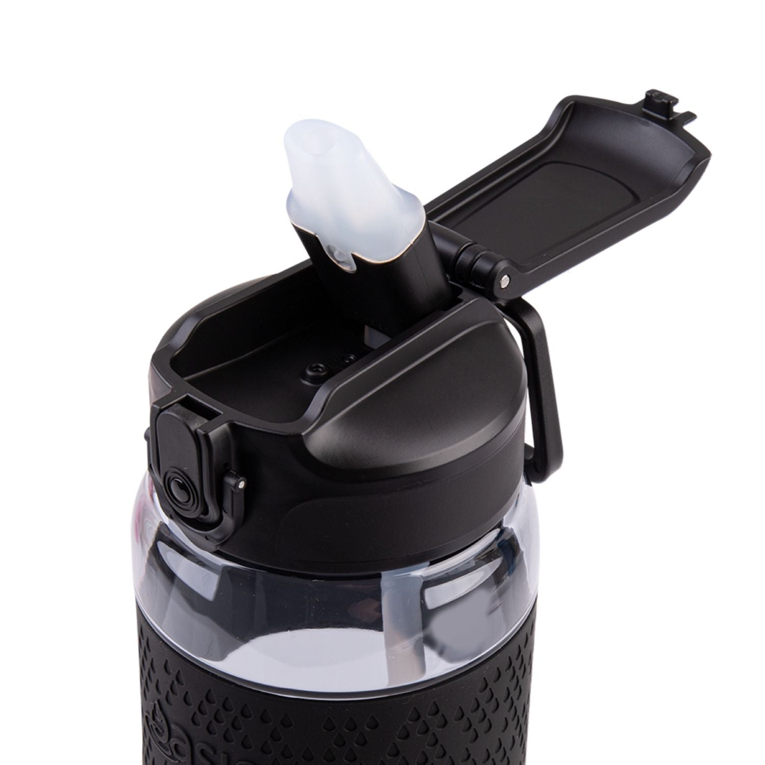 Oasis Tritan Sports Bottle With Sipper Straw 800ML - Carbon Black