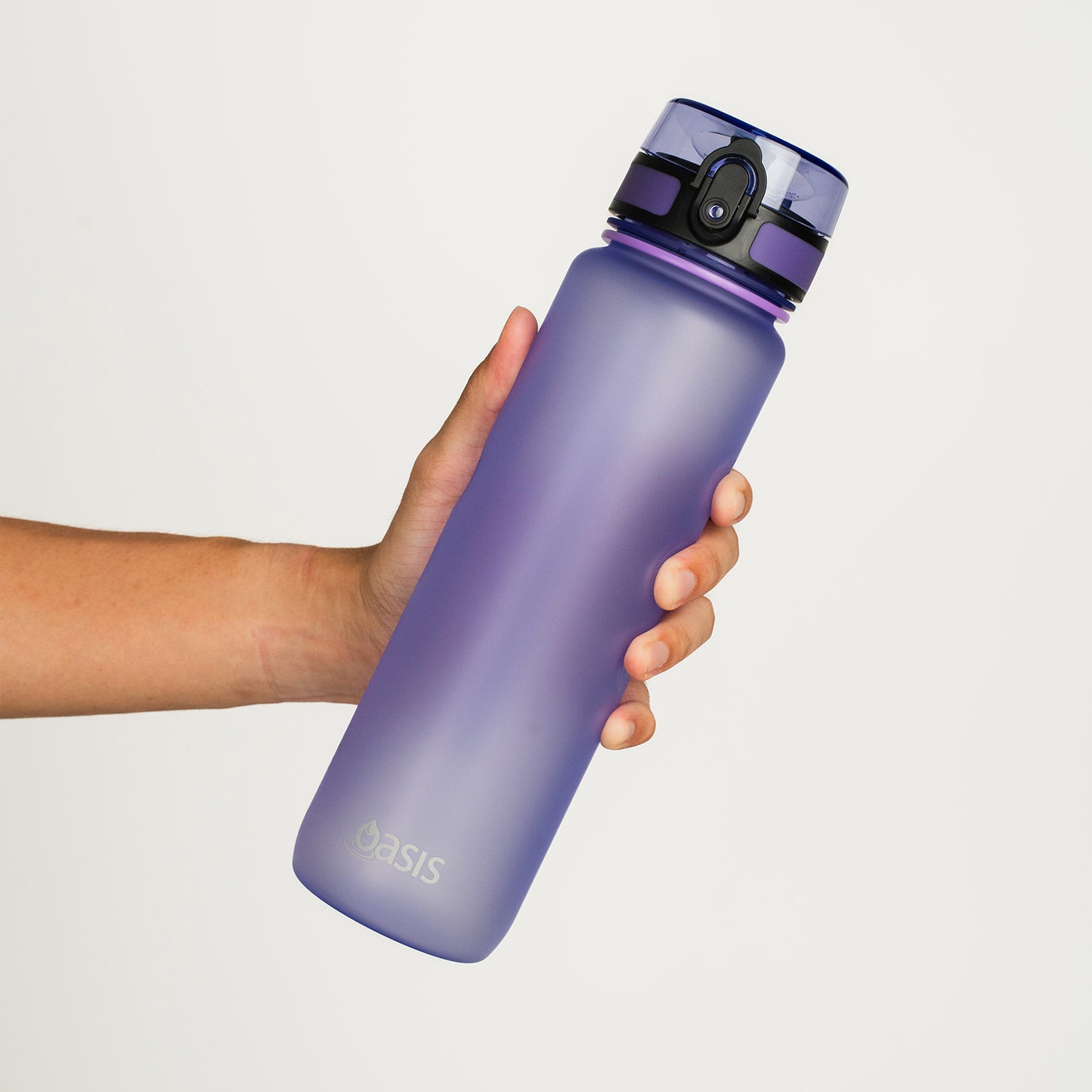 Oasis Tritan Sports Bottle with Handle Strap 1L - Lilac