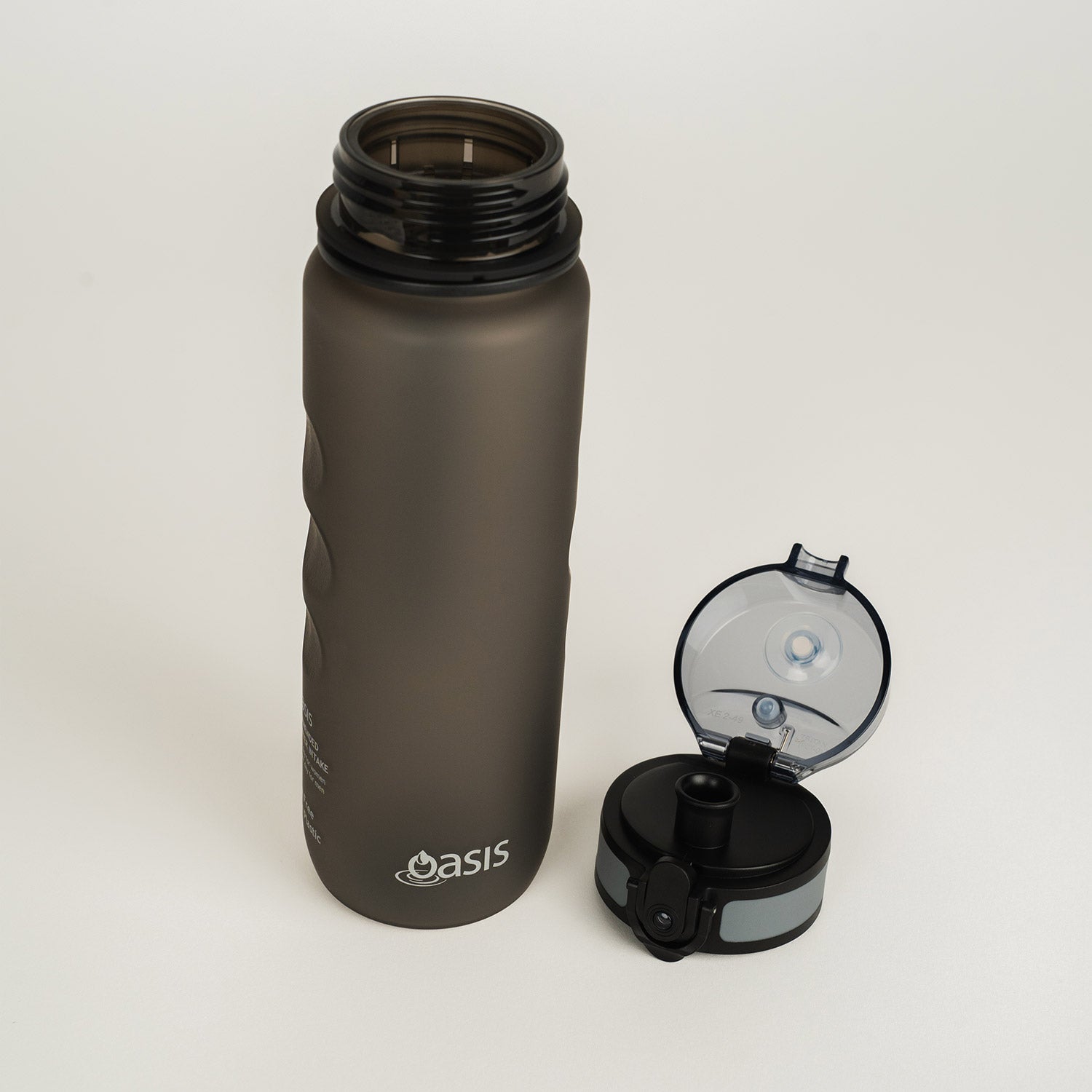 Oasis Tritan Sports Bottle with Handle Strap 500ML - Graphite