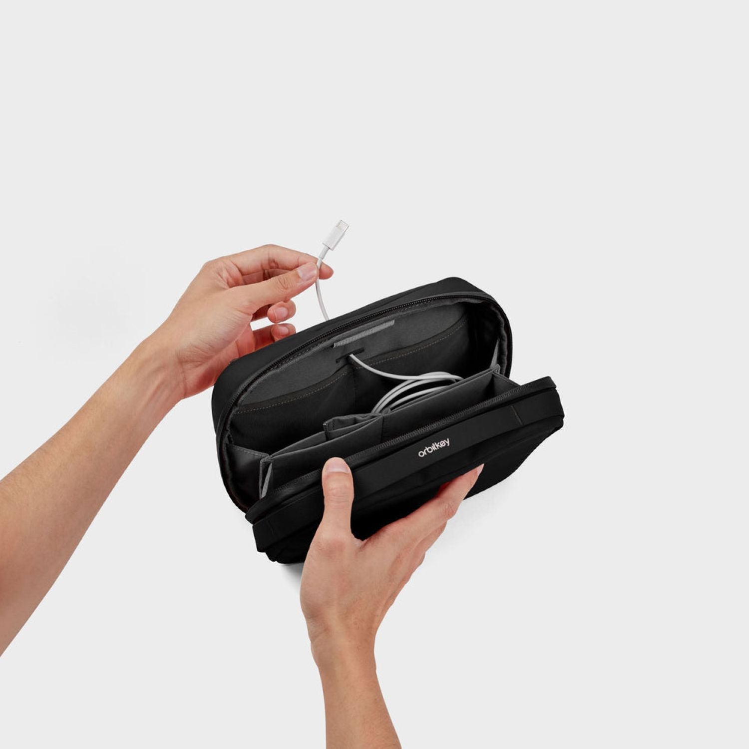 Orbitkey 2-In-1 Tech Pouch (Black)