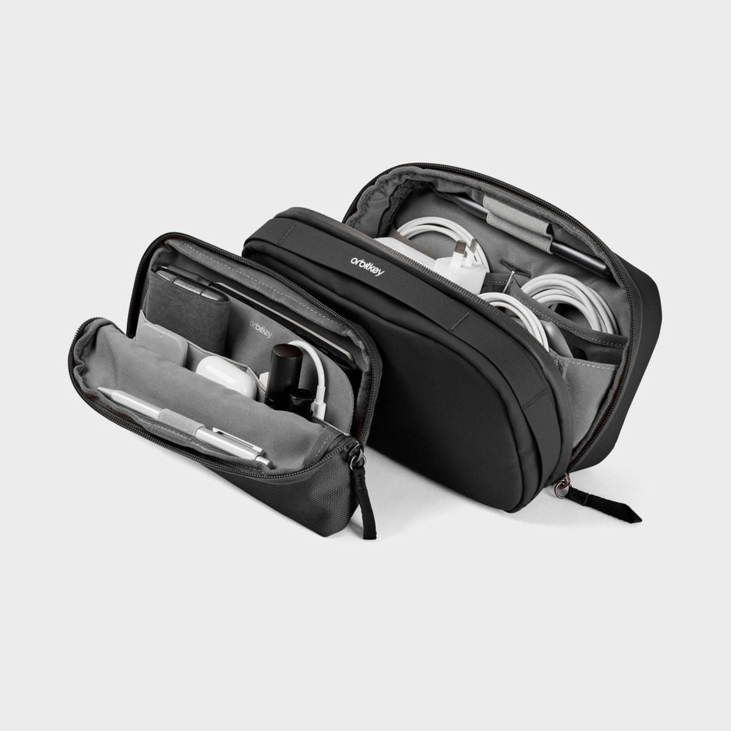 Orbitkey 2-In-1 Tech Pouch (Black)