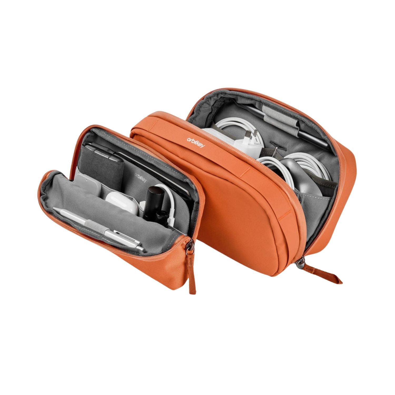 Orbitkey 2-In-1 Tech Pouch (Terracotta)