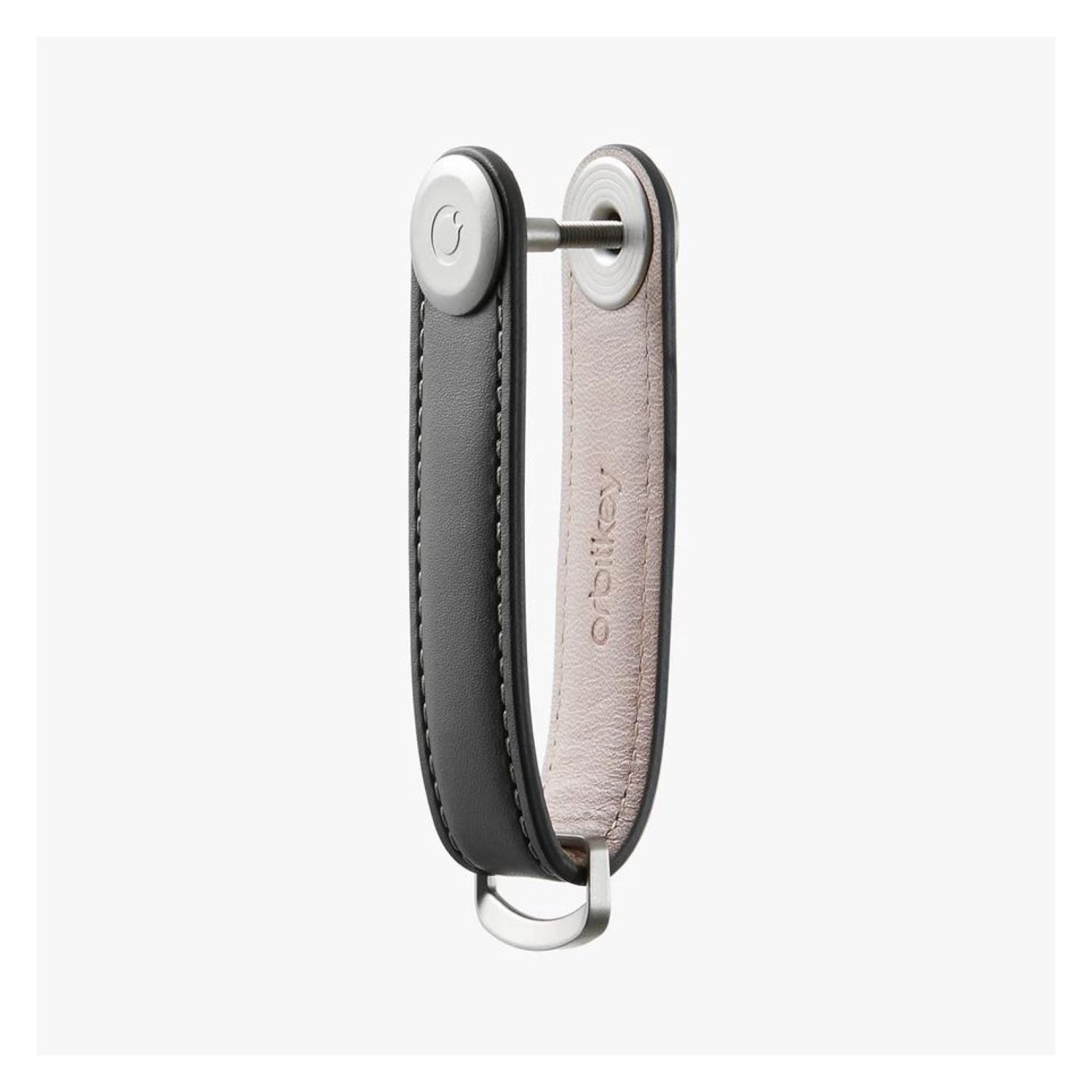 Orbitkey Leather Key Organiser 2.0 (Charcoal/Grey)