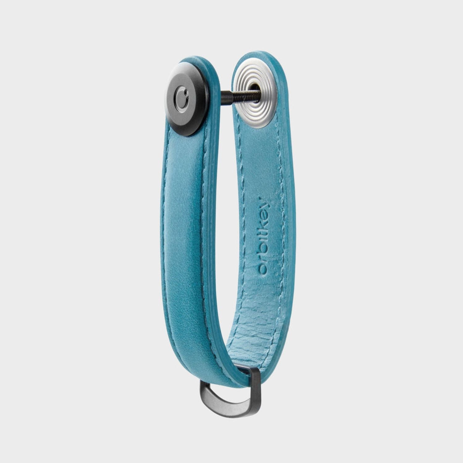 Orbitkey Crazy Horse Leather Key Organiser (Teal)