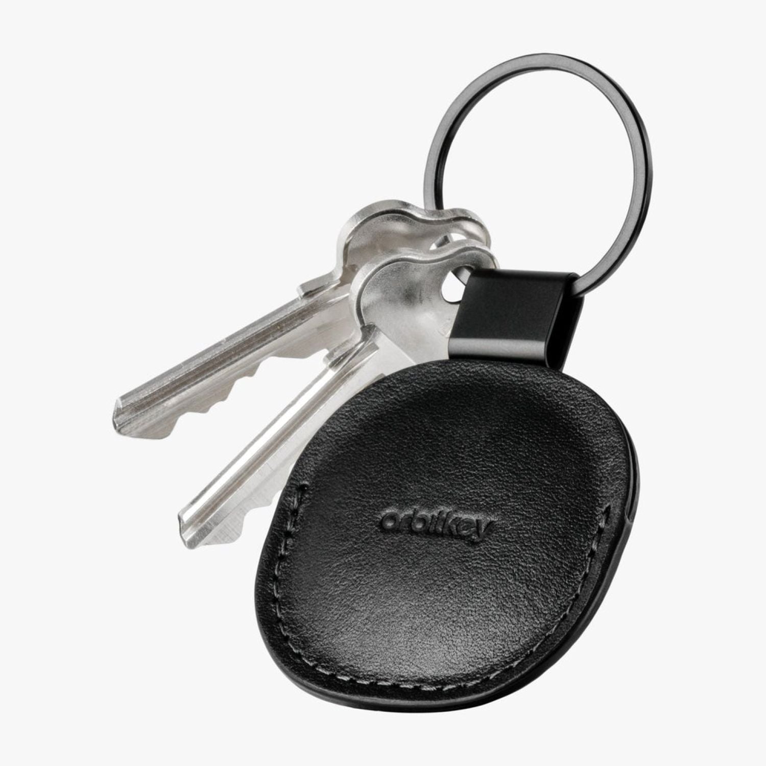 Orbitkey Leather Holder for AirTag (Black)