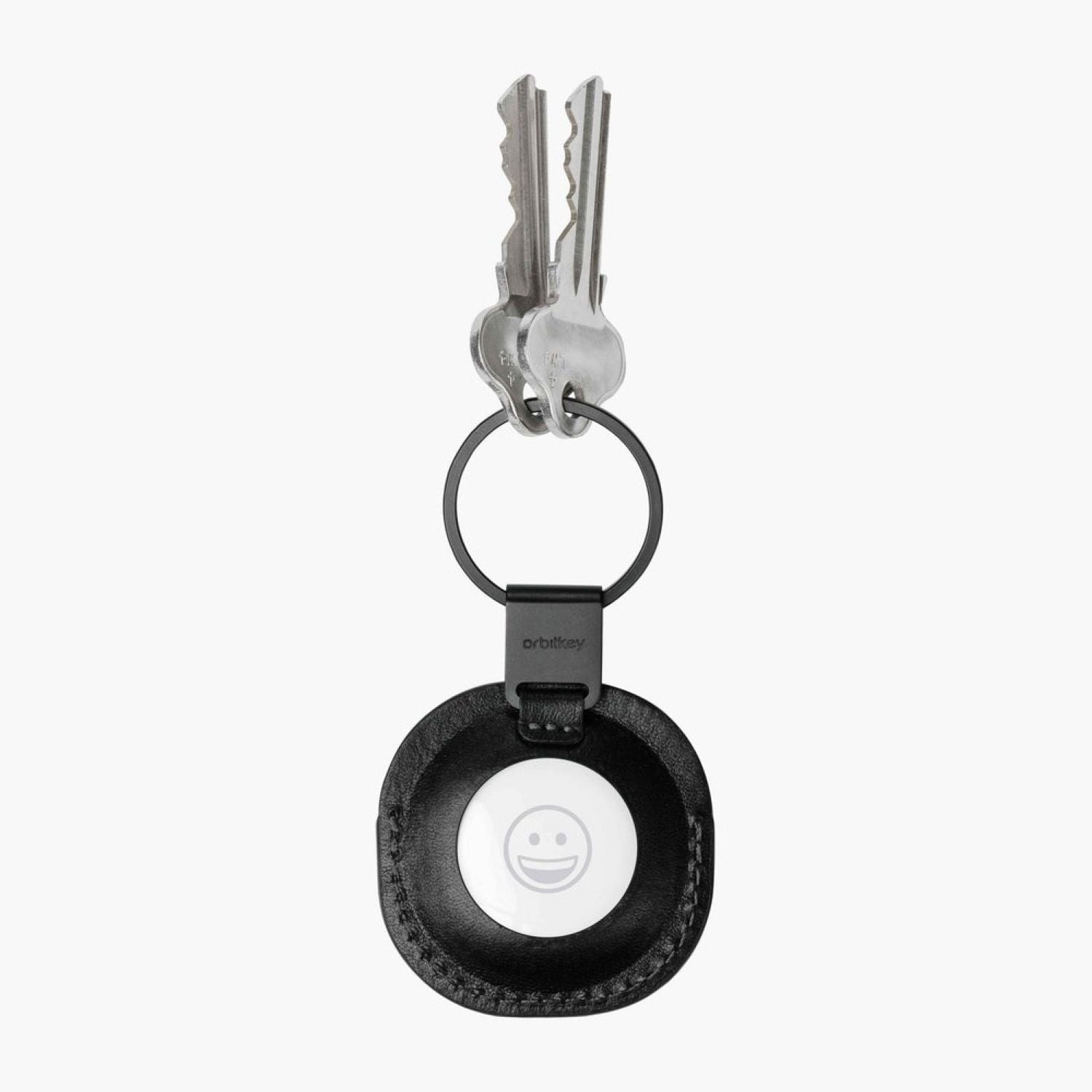 Orbitkey Leather Holder for AirTag (Black)
