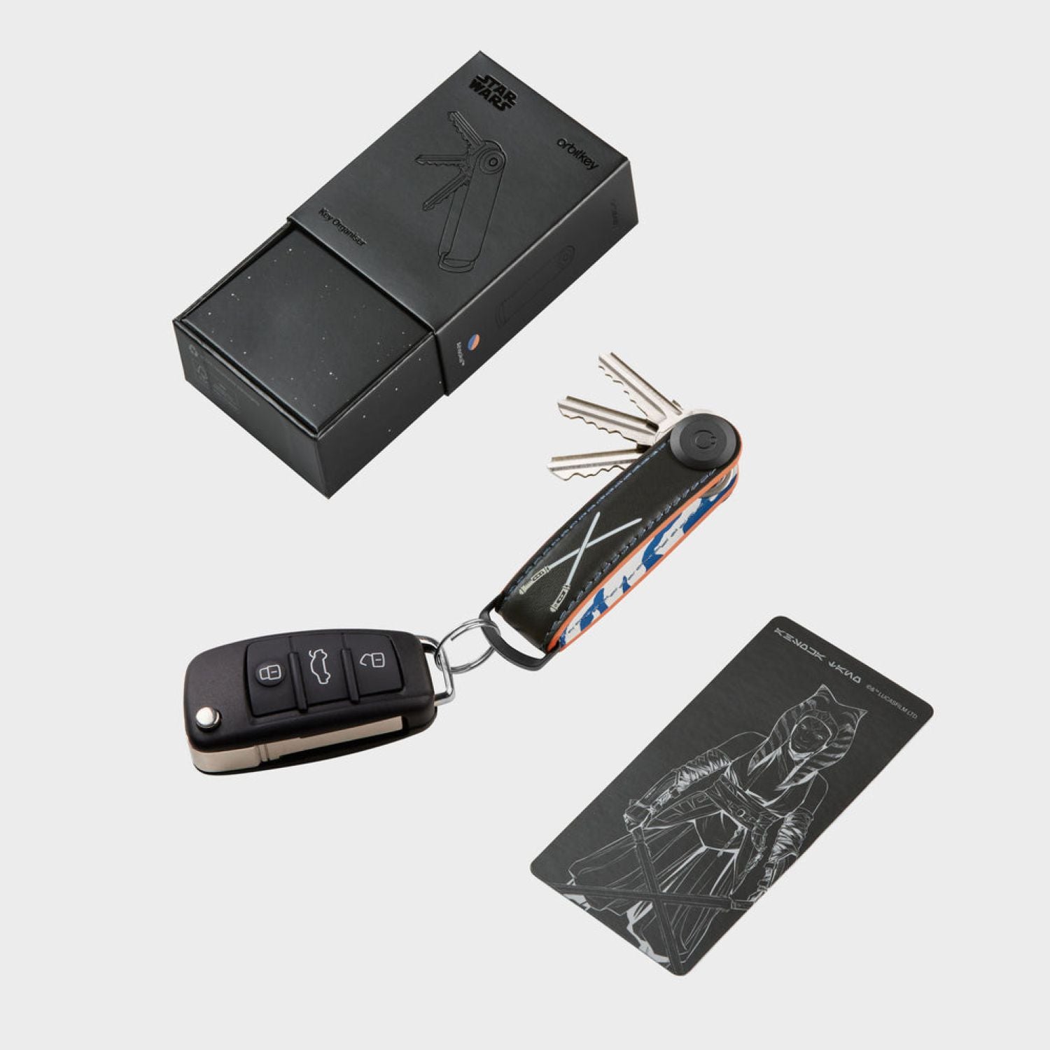 Orbitkey Star Wars Leather Key Organiser (Ahsoka)