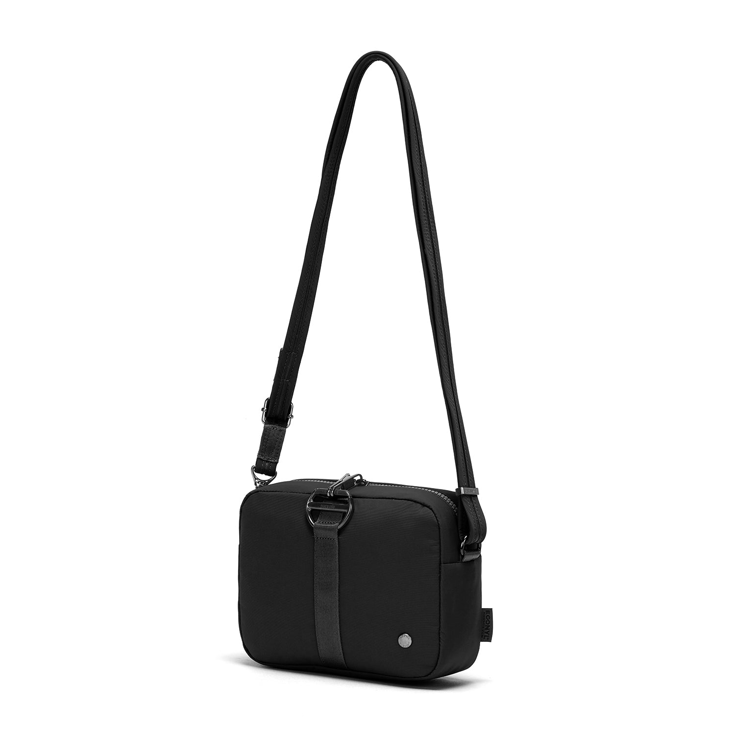 Pacsafe Citysafe CX Anti-Theft Square Crossbody Bag (Econyl Black)