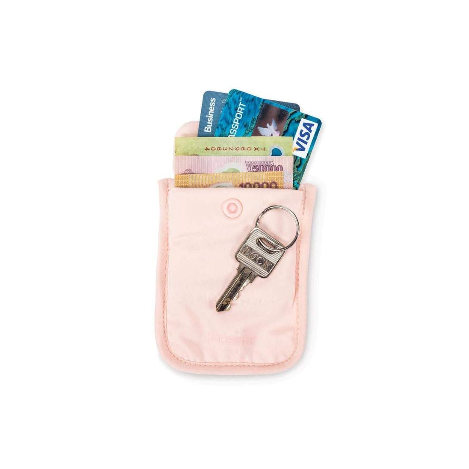 Pacsafe Coversafe S25 Secret Travel Bra Pouch (Orchid Pink)