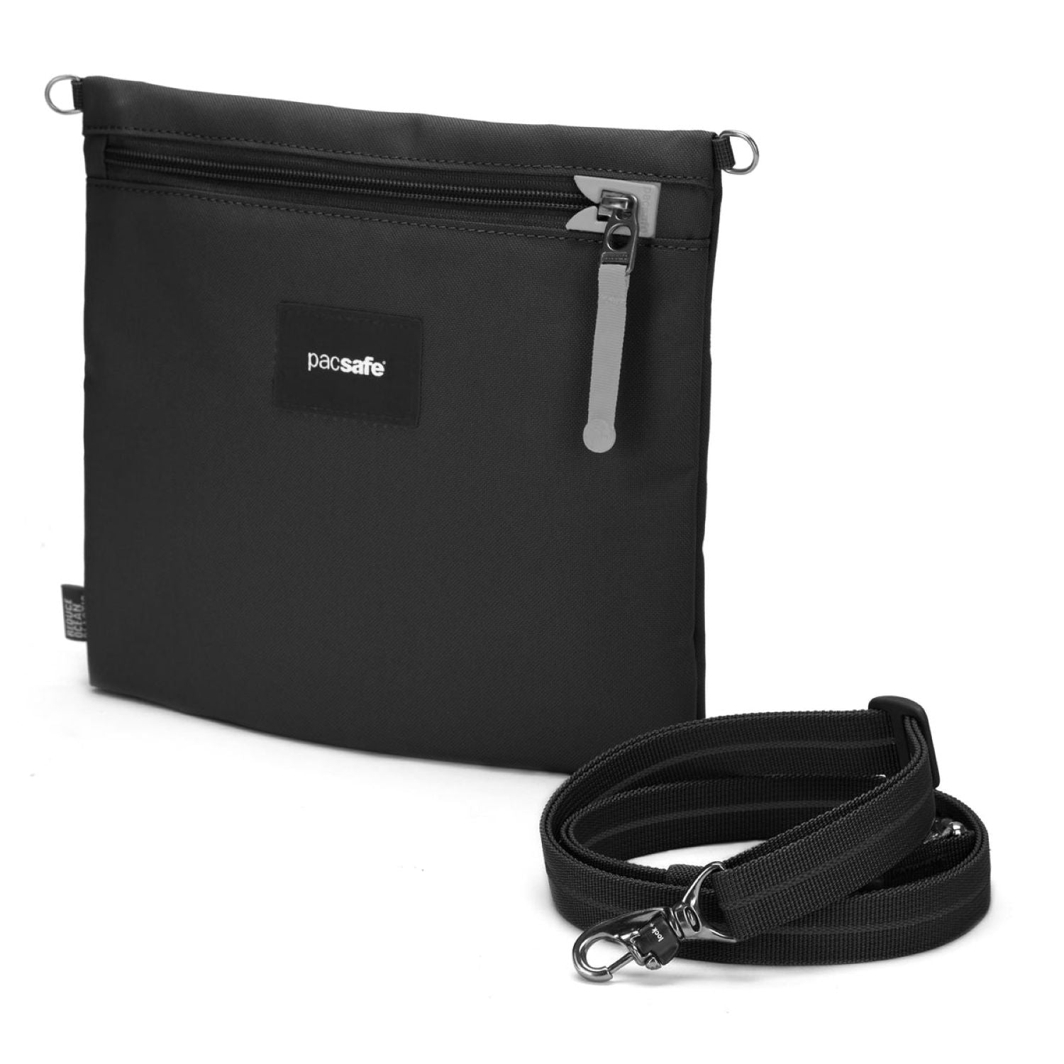 Pacsafe Go Anti-Theft Crossbody Pouch (Jet Black)