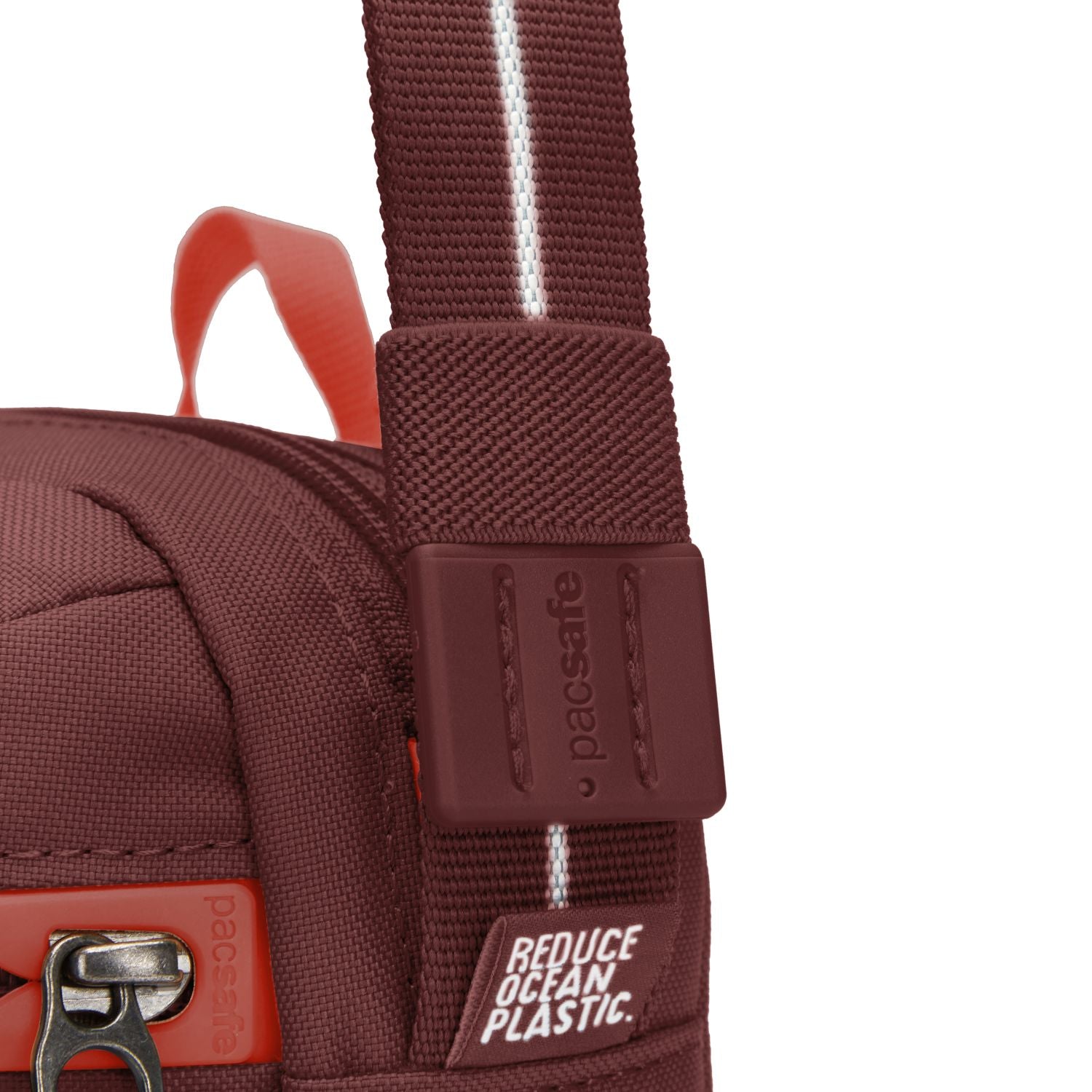 Pacsafe Go Anti-Theft Festival Crossbody Bag (Garnet Red)