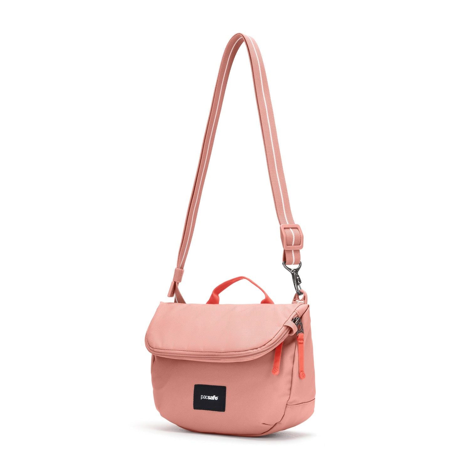 Pacsafe Go Anti-Theft Saddle Crossbody Bag (Rose)