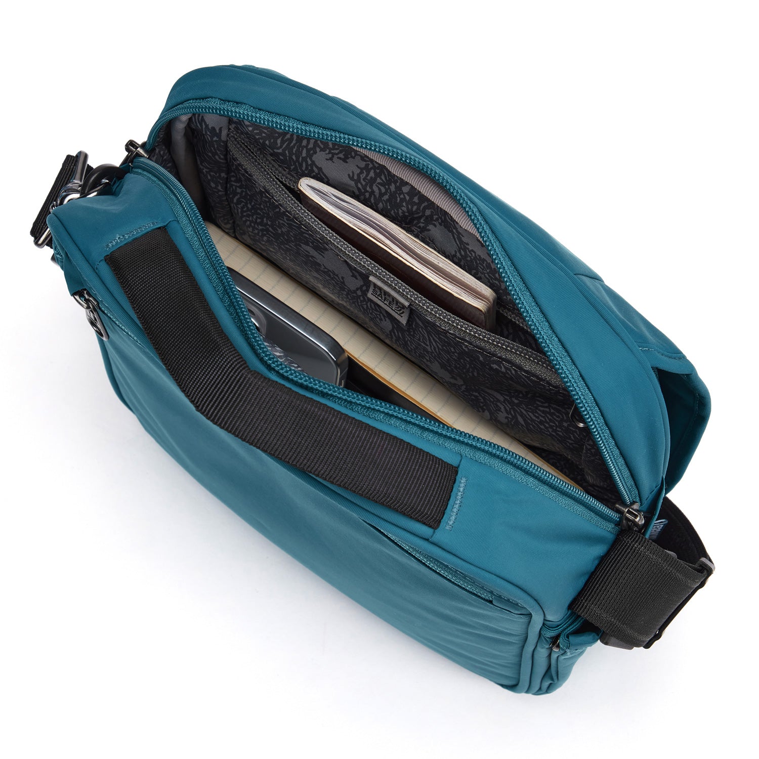 Pacsafe LS200 Anti-Theft Crossbody Bag (Tidal Teal)