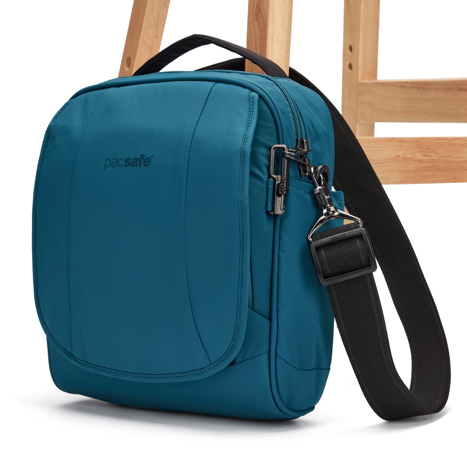 Pacsafe LS200 Anti-Theft Crossbody Bag (Tidal Teal)