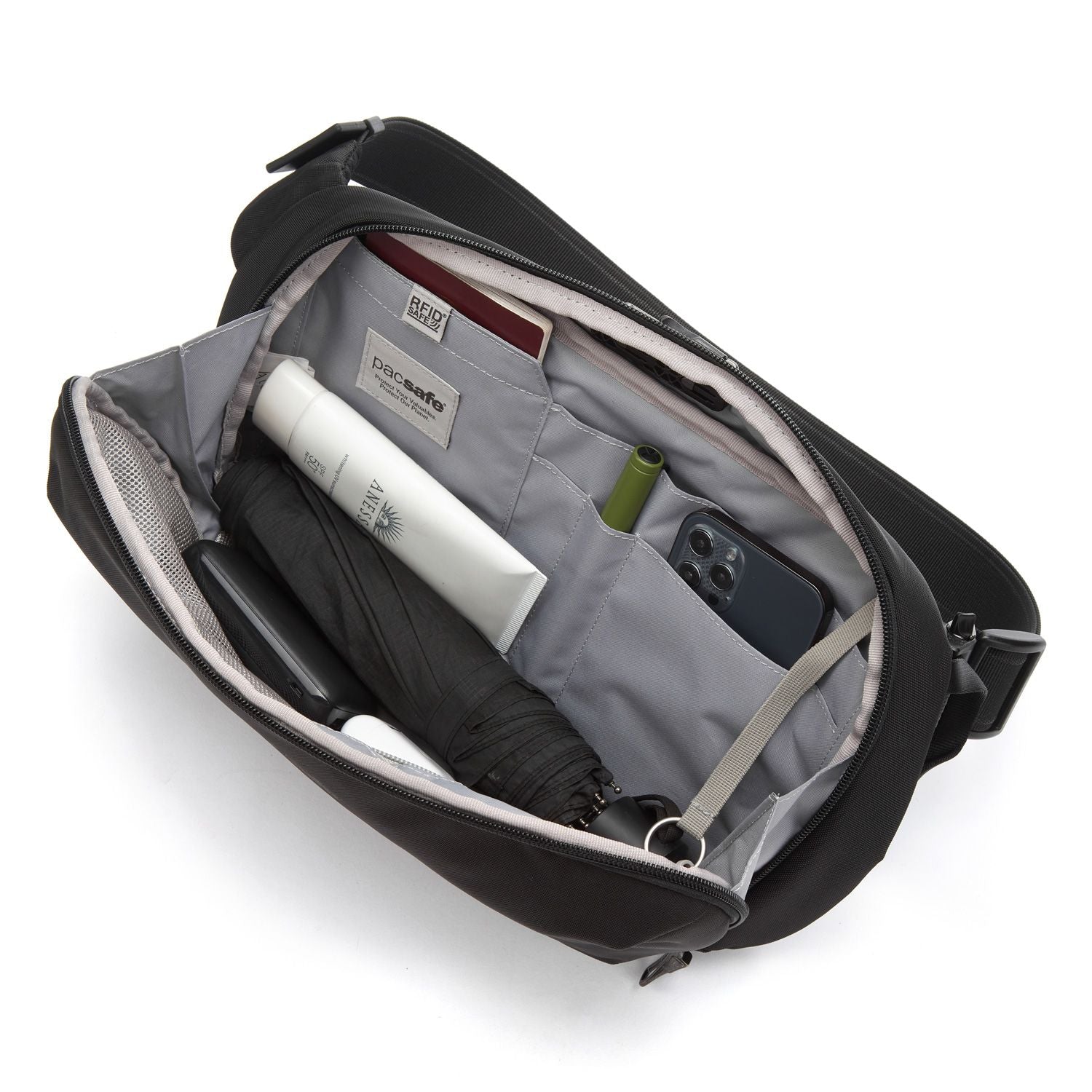 Pacsafe Metrosafe X Anti-Theft Urban Sling (Black)