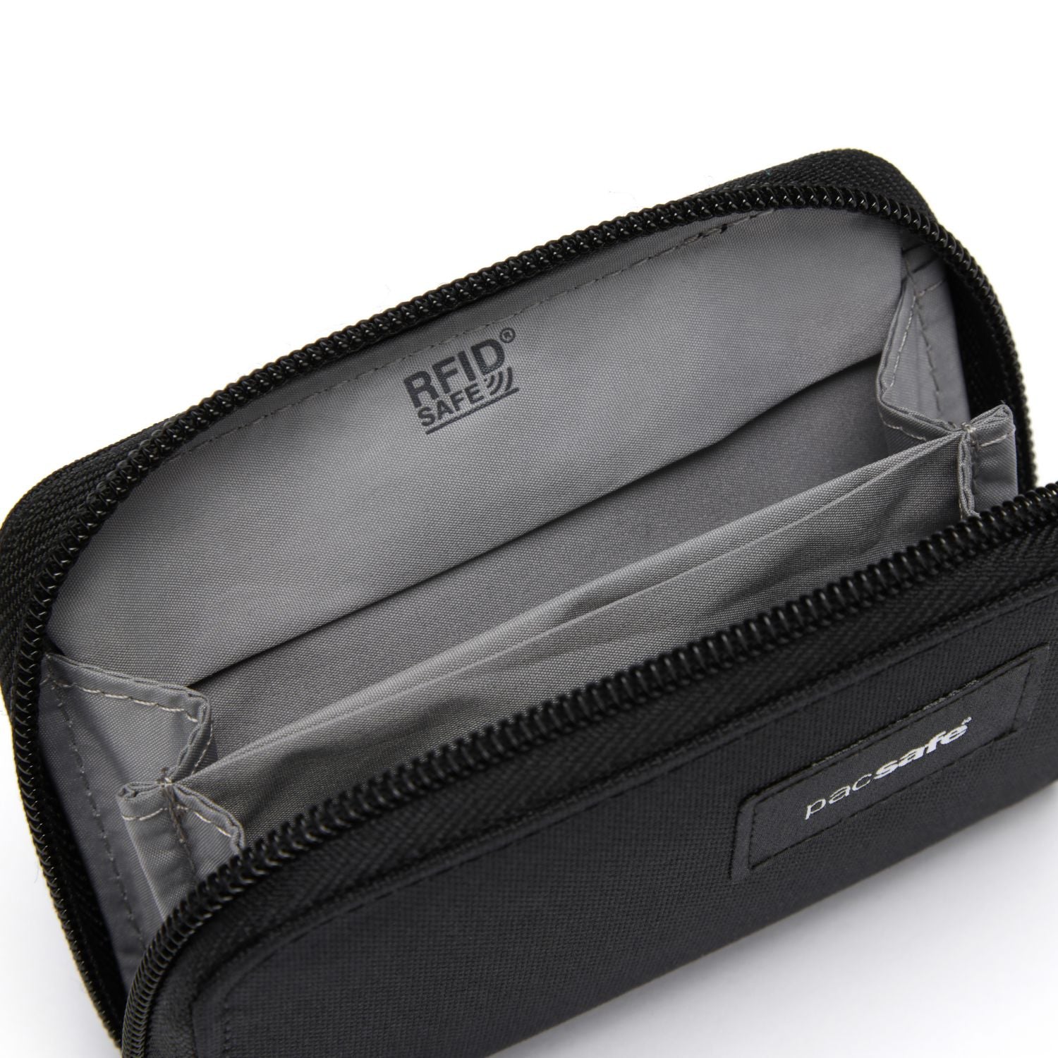 Pacsafe RFIDsafe Card Wallet - Jet Black