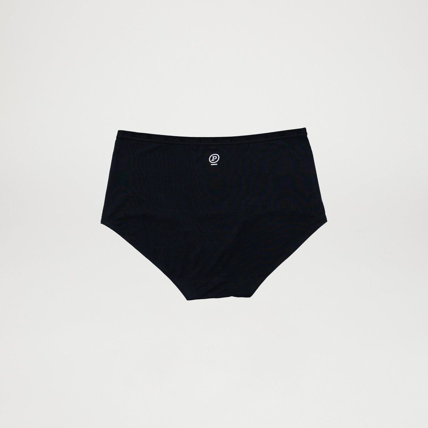 Paire Biotracker Women's High-Waisted Full Brief Large (Black)