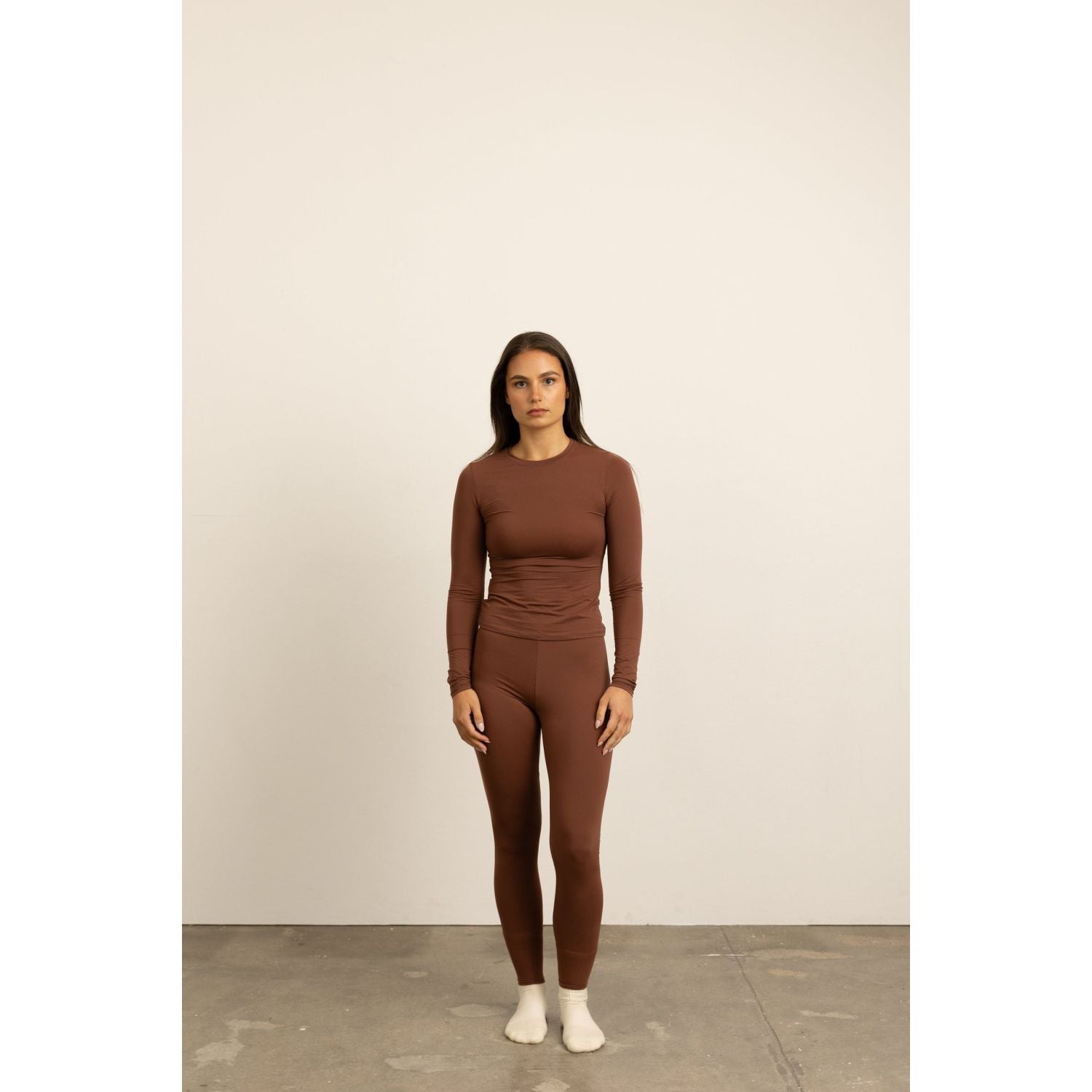 Paire Foundation Thermal Leggings (Brown) - XS-M