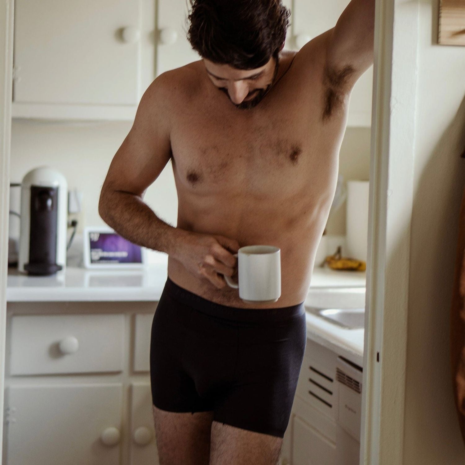 Paire Men's Boxer Trunk Small (Black)