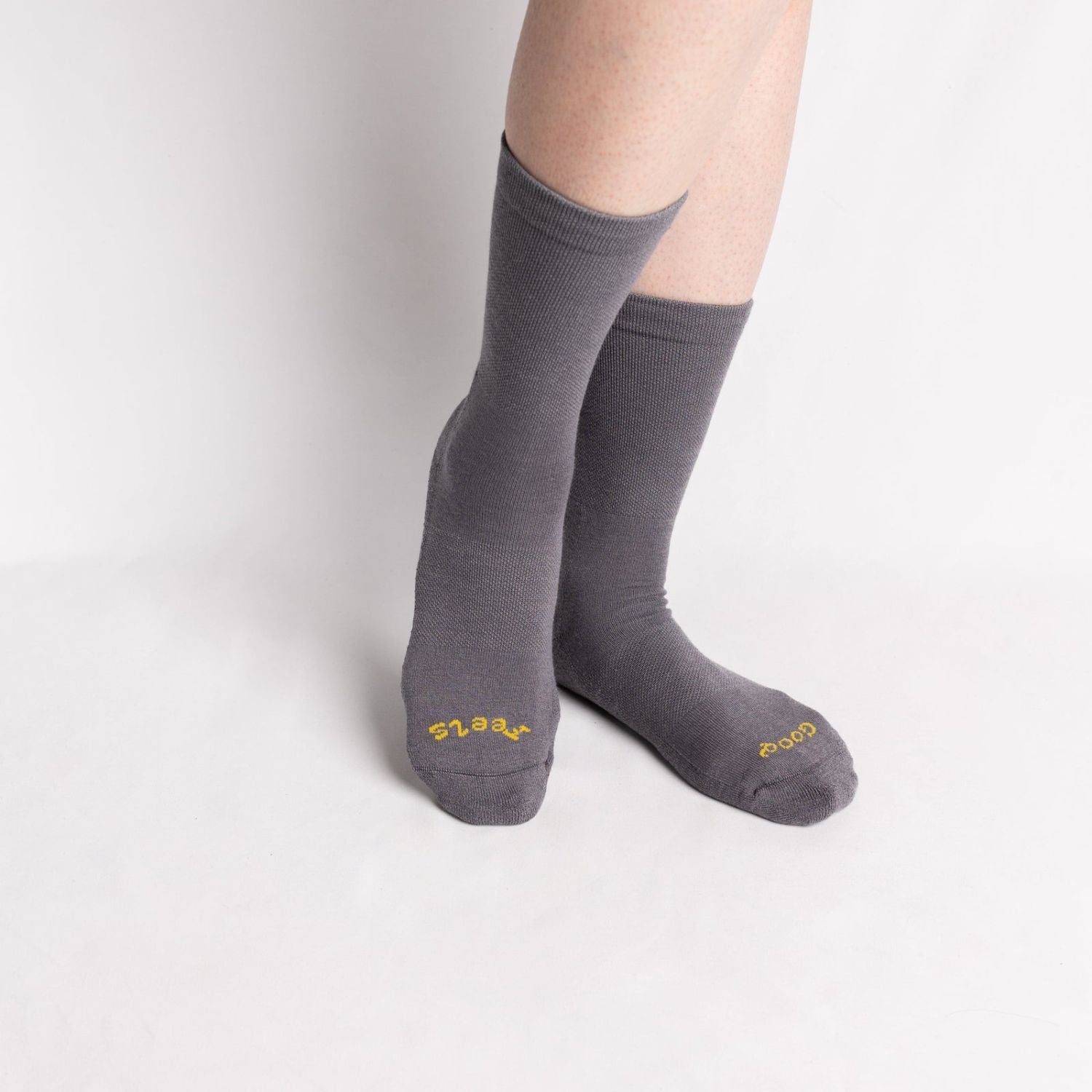 Paire Merino Wool-Blend Calf Sock (Shadow) - M