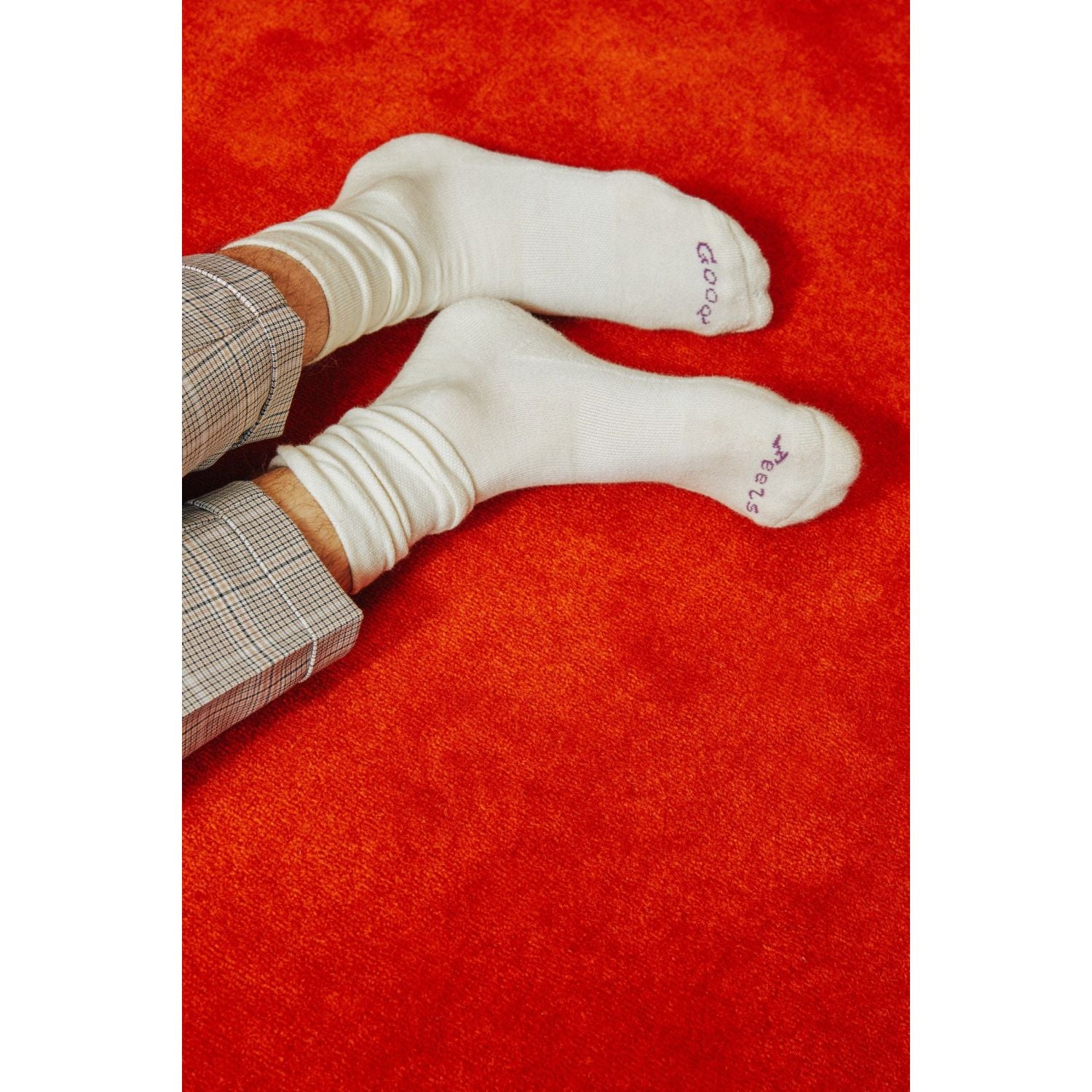 Paire Merino Wool-Blend Calf Sock (Stormy Blue) - S