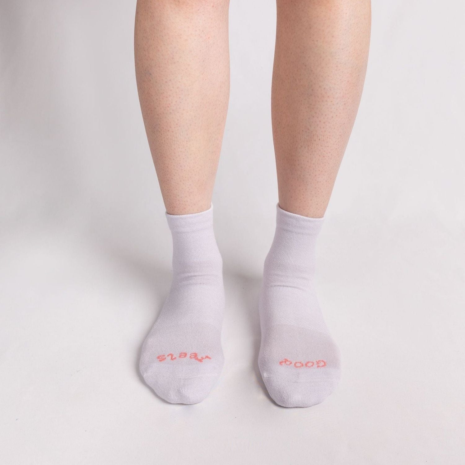 Paire Merino Wool-Blend Quarter Sock (Fog) - M