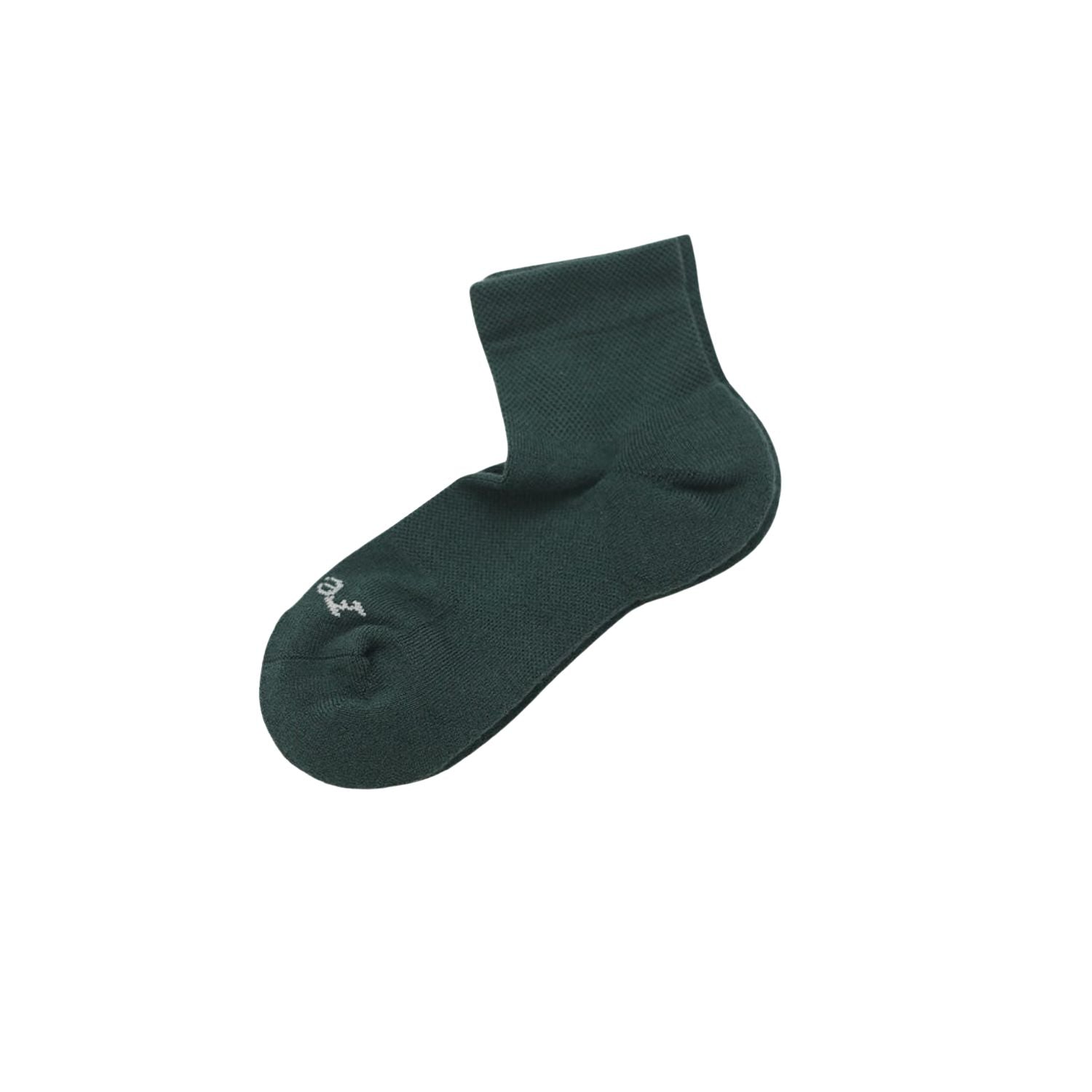 Paire Merino Wool-Blend Quarter Sock (Forest) - M