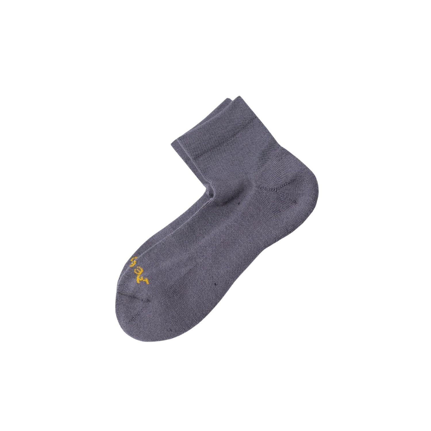 Paire Merino Wool-Blend Quarter Sock (Shadow) - M