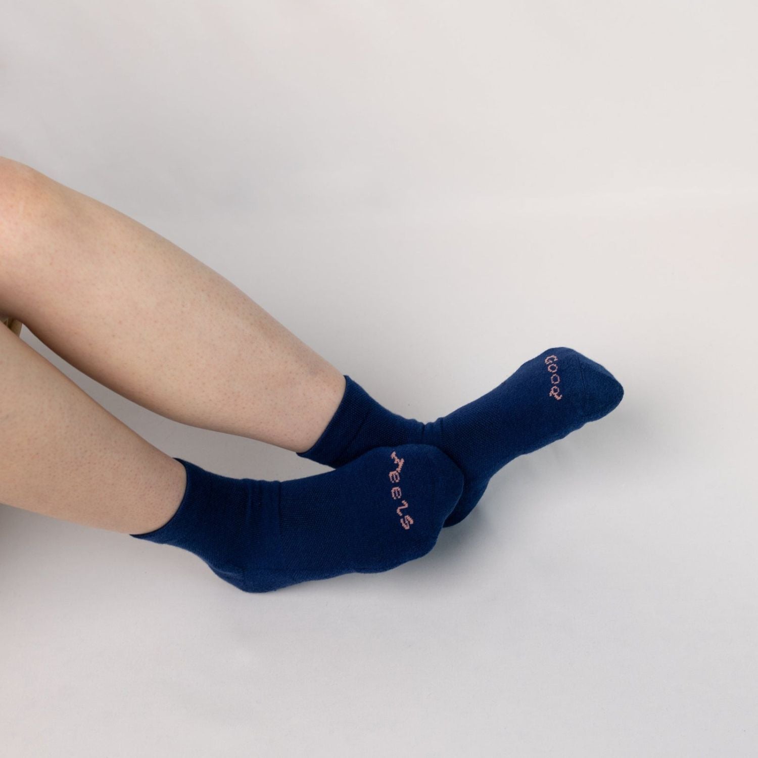 Paire Merino Wool-Blend Quarter Sock (Stormy Blue) - M