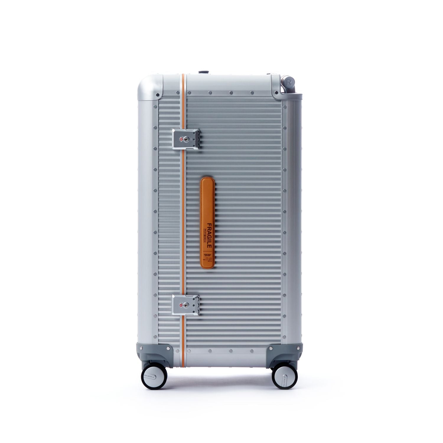 RAWROW R Trunk Aluminium 108L/28'' Large Luggage (Silver)