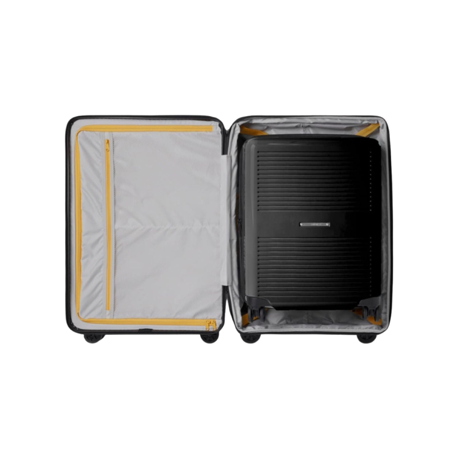 RAWROW R Trunk Lite Ep.2 37L/20'' Expandable Carry On Luggage (Black)