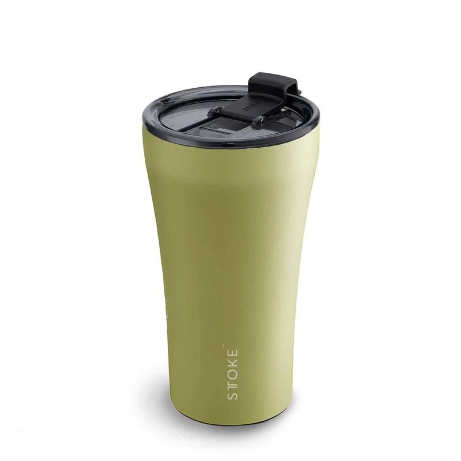 STTOKE Limited Edition Leakproof Ceramic Insulated Cup Powder Coating 12oz - Heather Green