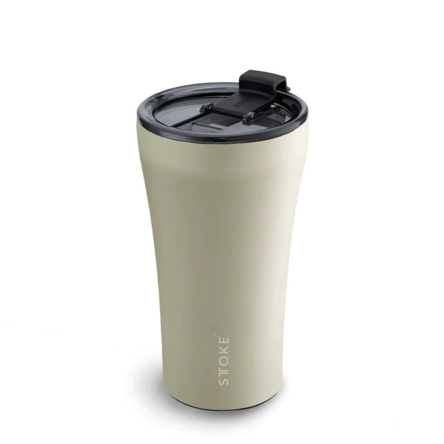 STTOKE Limited Edition Leakproof Ceramic Insulated Cup Powder Coating 12oz - Mousse Taupe
