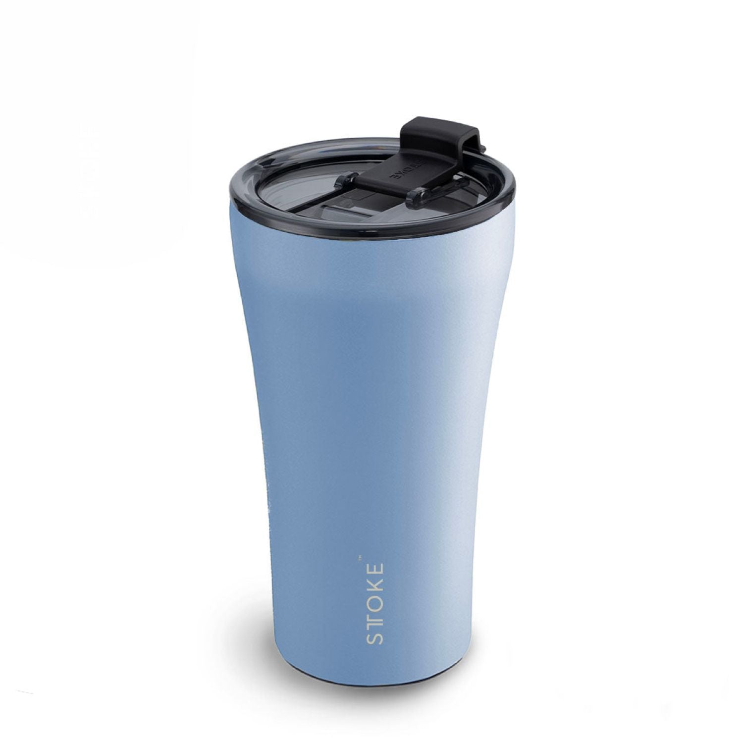 STTOKE Limited Edition Leakproof Ceramic Insulated Cup Powder Coating 12oz - Bondi Blue