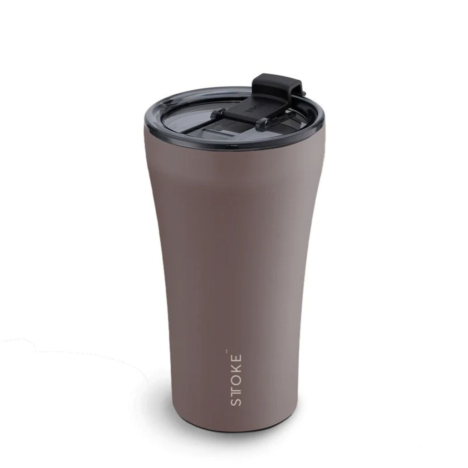 STTOKE Limited Edition Leakproof Ceramic Insulated Cup Powder Coating 12oz - Willow Grey