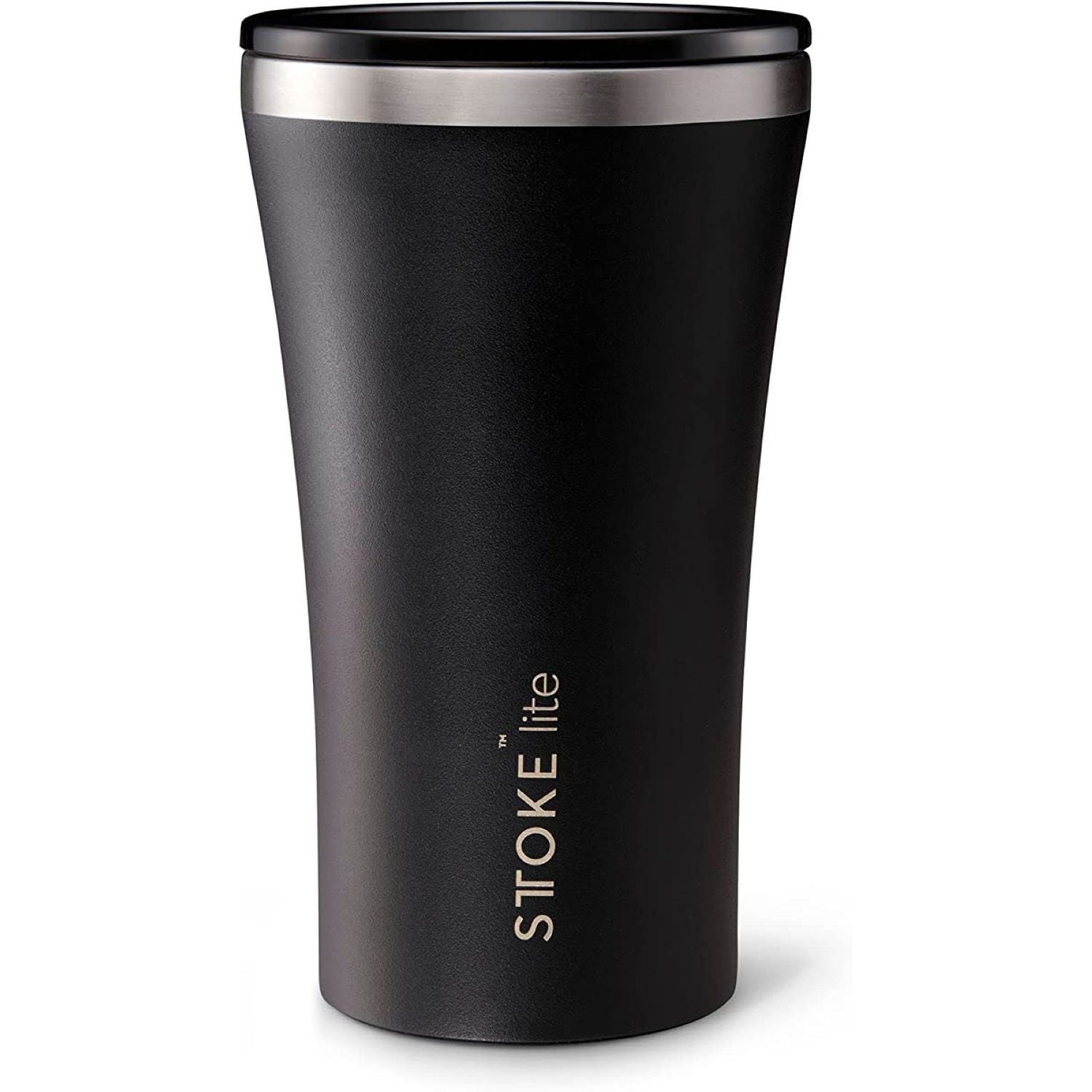 STTOKE Lite Leakproof Cup 12oz - Carbon Black