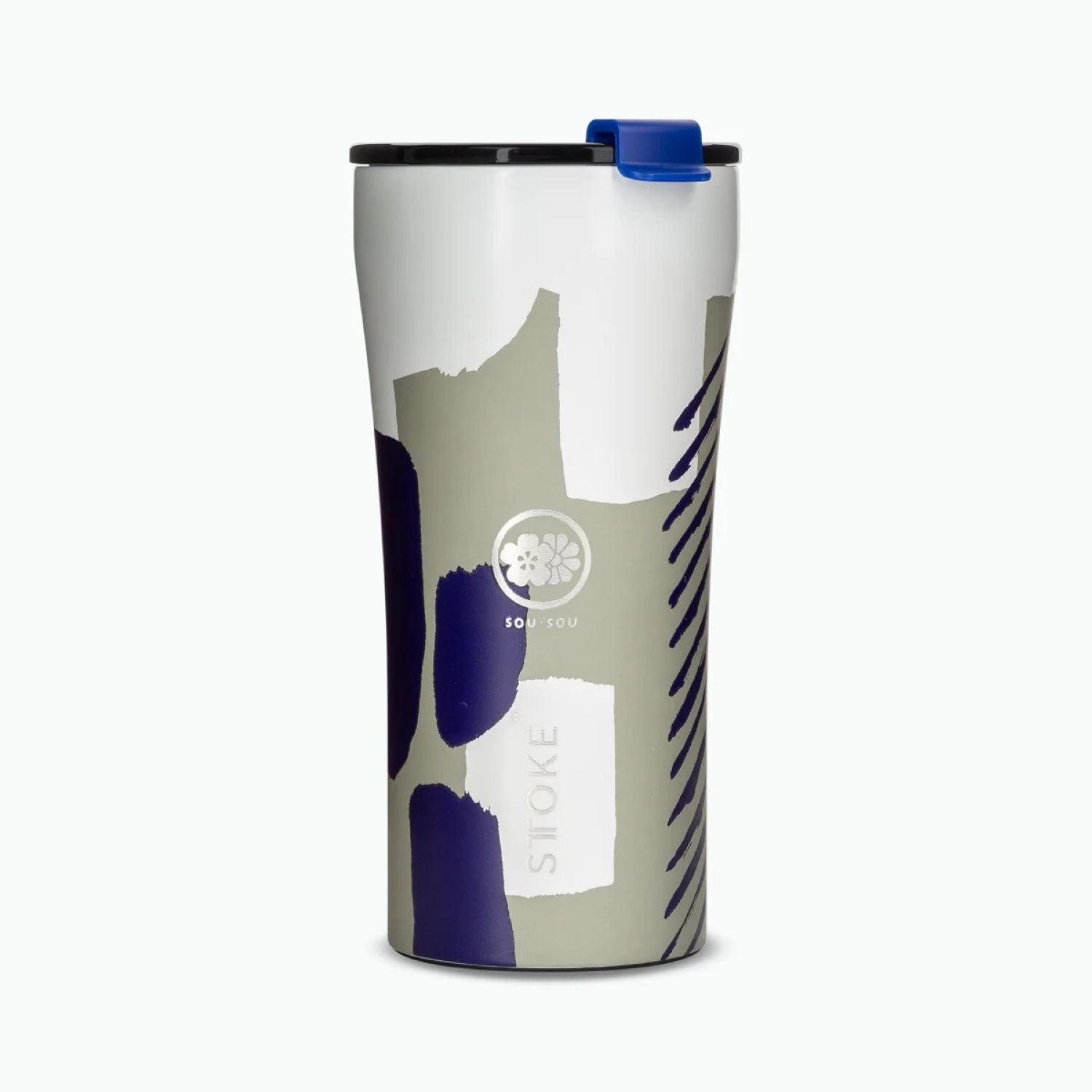 STTOKE x SOU•SOU Leakproof Ceramic Insulated Cup 16oz - Patches