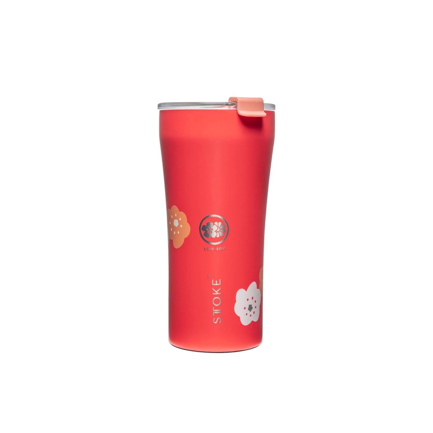 STTOKE x SOU•SOU Leakproof Ceramic Insulated Cup 16oz - Plum