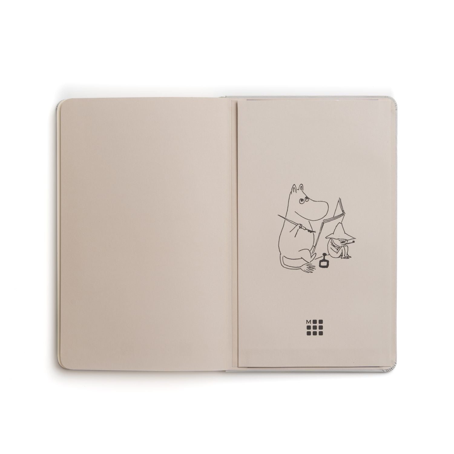 Sttoke Moomin Moleskine Notebook And 16Oz Cup Bundle Set - A Moment To Pause