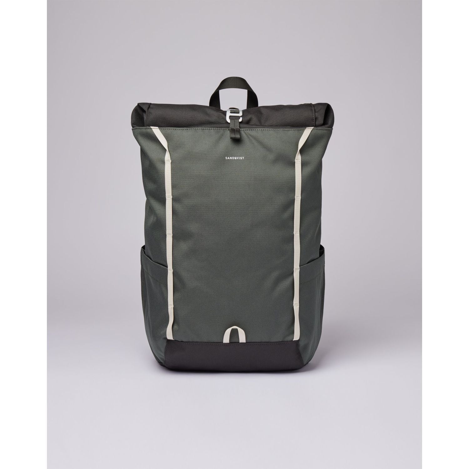 Sandqvist Arvid Backpack - Multi Green W/Grey Webbing