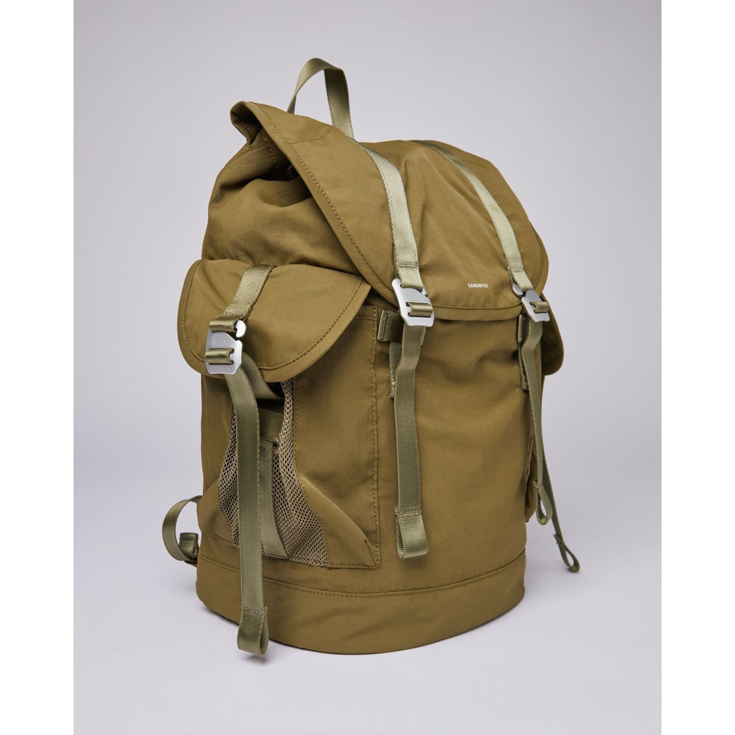 Sandqvist Charlie Vegan Backpack - Military Olive